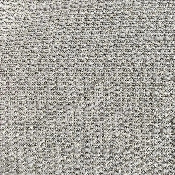 Style & Co Knit Lace Embroidered Flowy Hem Long Sleeve Beige Tan Blouse Top S - Picture 8 of 8